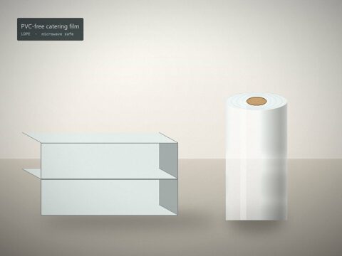 Catering cling film, PVC-free