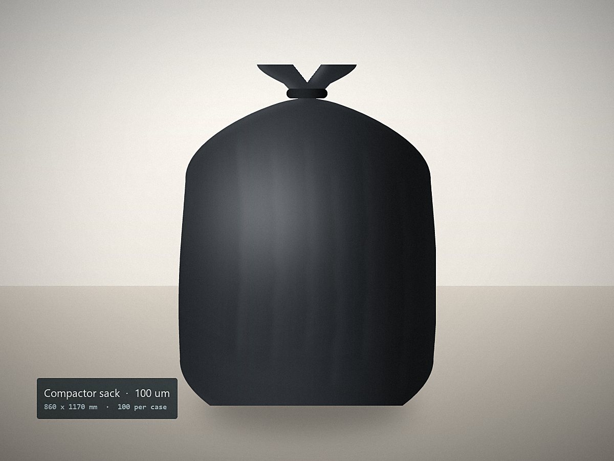 Compactor sacks