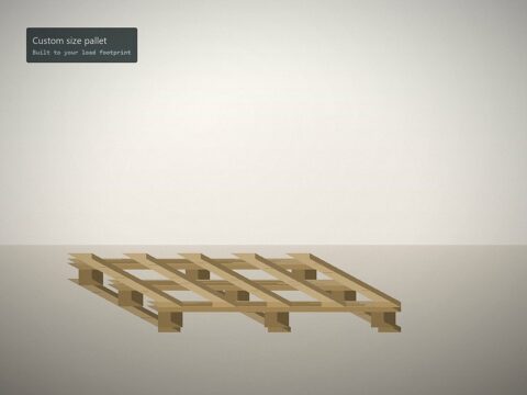 Custom size pallets