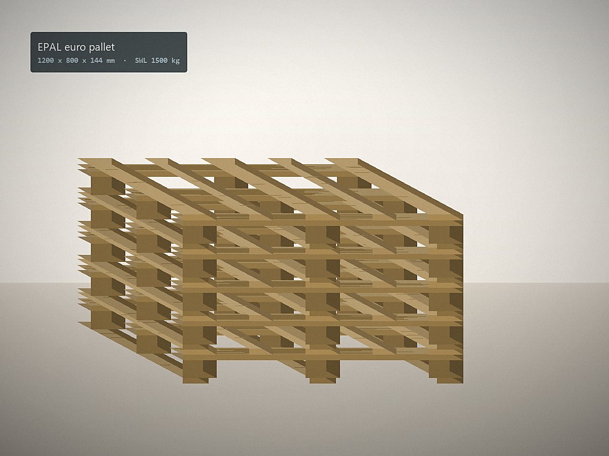 EPAL euro pallets