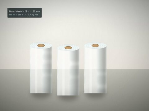 Hand stretch film