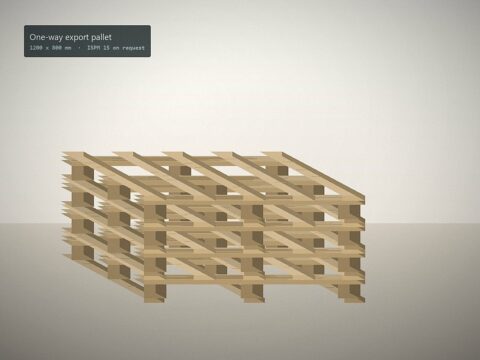 One-way export pallets